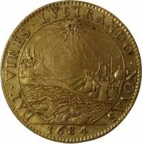 France Ile De France, Auguste Robert De Pomereu - Jeton Laiton 1684