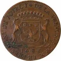 France Ile De France, Henri De Fourcy, Prévôt Des Marchands - Jeton 1685