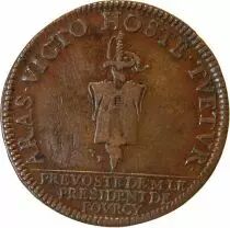 France Ile De France, Henri De Fourcy, Pr&eacute;v&ocirc;t Des Marchands - Jeton Cuivre