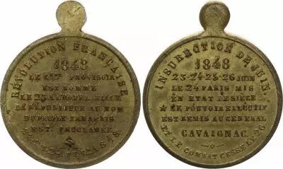 France Insurection de Juin 1848 - Cavaignac
