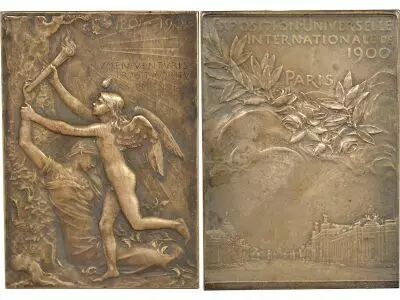 France International World\'s Fair, Paris - Silver Medal - 1900