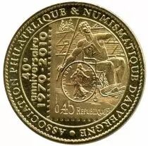 France JET.1 Medal for the 40 years of APNA