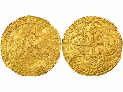 France John II the Good - Gold Franc with Horse - 1360 / 1364