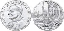 France John Paul II - Lourdes - 1983 - Silver