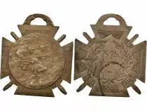 France Journée du Poilu - Inisgne Bronze - 25 / 26 Décembre 1915