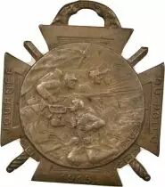 France Journée du Poilu - Inisgne Bronze - 25 / 26 Décembre 1915