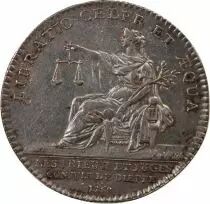 France Juges-Consuls De Dieppe, Louis XV - Jeton Argent 1758