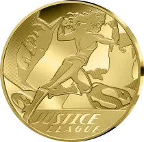 France Justice League - 5 Euros Gold Proof 2025