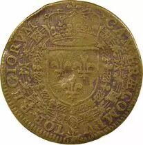 France King\'s Court of Auditors, Henri III - Brass Token - 1584
