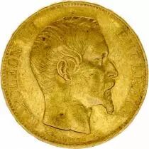 France KM.781.1 GAD.1061 20 Francs, Napol&eacute;on III T&ecirc;te nue - 1856 A Paris