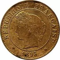 France KM.826.1 GAD.88 1 Centime, Cérès - Third Républic - 1895 A