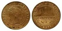 France KM.826.1 GAD.88 1 Centime, Cérès - Third Républic - 1895 A