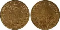 France KM.826.1 GAD.88 1 Centime, Cérès - Third Républic - 1896 A