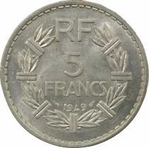 France Lavrillier - 5 Francs, Aluminium - 1949 Paris