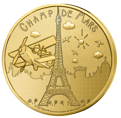 France Le Petit Prince - Champ de Mars - Mini-m�daille 2026