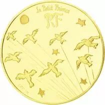 France Le Petit Prince - les oiseaux sauvages - 5 Euros OR BE FRANCE 2015 (MDP)