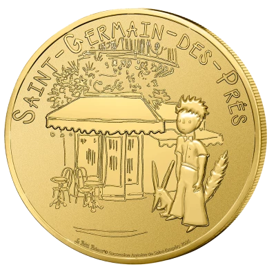 France Le Petit Prince - Saint-Germain-Des-Pr�s - Mini-m�daille 2026