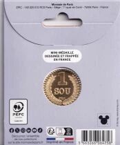 France Le sou Fetiche de Picsou - Mini-m&eacute;daille
