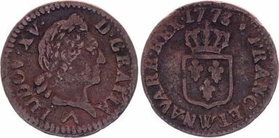 France Liard de France  - Louis XV - 1773 W Lille