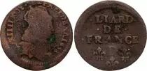 France Liard de France au buste juv&eacute;nile - 1656 D Vimy
