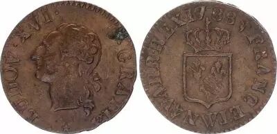 France Liard Louis XVI - 1788 W Lille