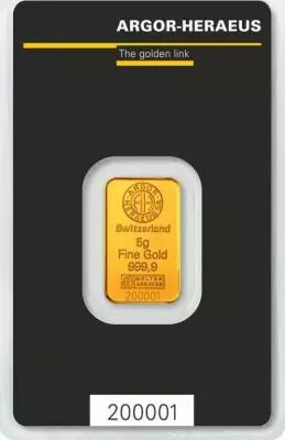 France Lingotin 5 Grammes OR