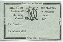 France Loches District -1792 - Classé R5 !