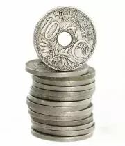 France Lot 13 pi&egrave;ces 10 Centimes Lindauer