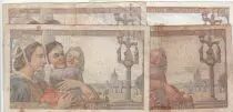 France Lot 4 x 20 Francs - P&ecirc;cheur - 1942 et 1944 - F.13