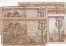 France Lot 5 x 20 Francs - P&ecirc;cheur - 1942 et 1943 - F.13