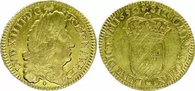 France Louis d\'or - Louis XIV � l\'Ecu - R�formation - 1690 Aix - Or
