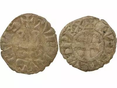 France Louis IX, Saint Louis - Denier Tournois - 1240 / 1270?