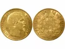 France Louis-Napol&eacute;on Bonaparte - 20 Gold Francs - 1852 A Paris