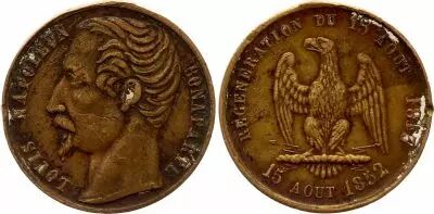 France Louis Napol�on Bonaparte - R�g�n�ration du 15 ao�t 1813 - 1852