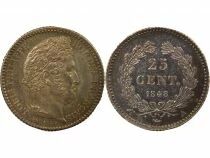 France Louis-Philip I - 25 Silver Centimes - 1848 A Paris