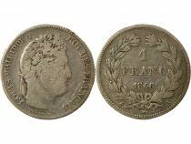 France Louis Philip I - Silver Franc, Laureate Head -1846 A Paris