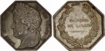 France Louis Philippe I -  Banque de Lille  - 1836 - Silver