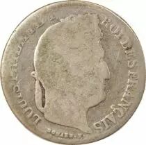 France Louis Philippe I - 1/2 Franc Argent - 1838 B Rouen