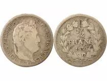 France Louis Philippe I - 1/2 Franc Argent - 1839 W Lille