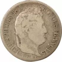 France Louis Philippe I - 1/2 Franc Argent - 1839 W Lille