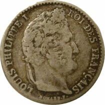 France Louis-Philippe I - 1/4 Franc Argent - 1839 A Paris