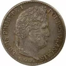France Louis Philippe I - 1/4 Franc Argent - 1842 A Paris
