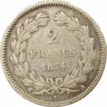 France Louis Philippe I - 2 Silver Francs - 1834 A Paris