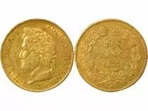 France Louis Philippe I - 40 Gold Francs, Domard - 1833 A Paris