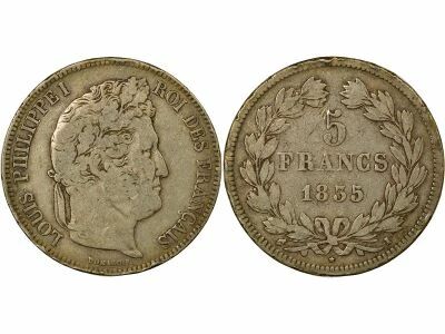France Louis-Philippe I - 5 Francs Argent - 1835 I Limoges