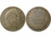 France Louis-Philippe I - 5 Francs Argent, Domard, 2e Type - 1833 M Toulouse