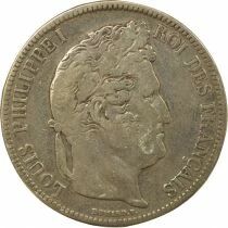 France Louis-Philippe I - 5 Francs Argent, Domard, 2e Type - 1837 MA Marseille