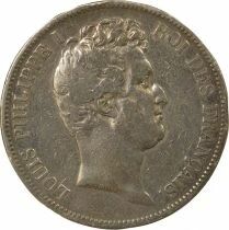 France Louis-Philippe I - 5 Francs Argent, Tiolier, Tr. en Creux - 1831 H La Rochelle