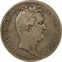 France Louis Philippe I - 5 Francs Argent, Tr. en Creux - 1831 MA Marseille