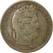 France Louis-Philippe I - 5 Silver Francs, Domard - 1835 MA Marseille